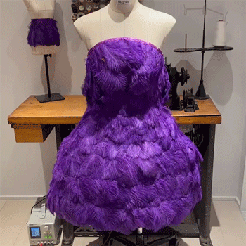 Только посмотрите на работы этого TikTok-дизайнера, создающего высокотехнологичные платья