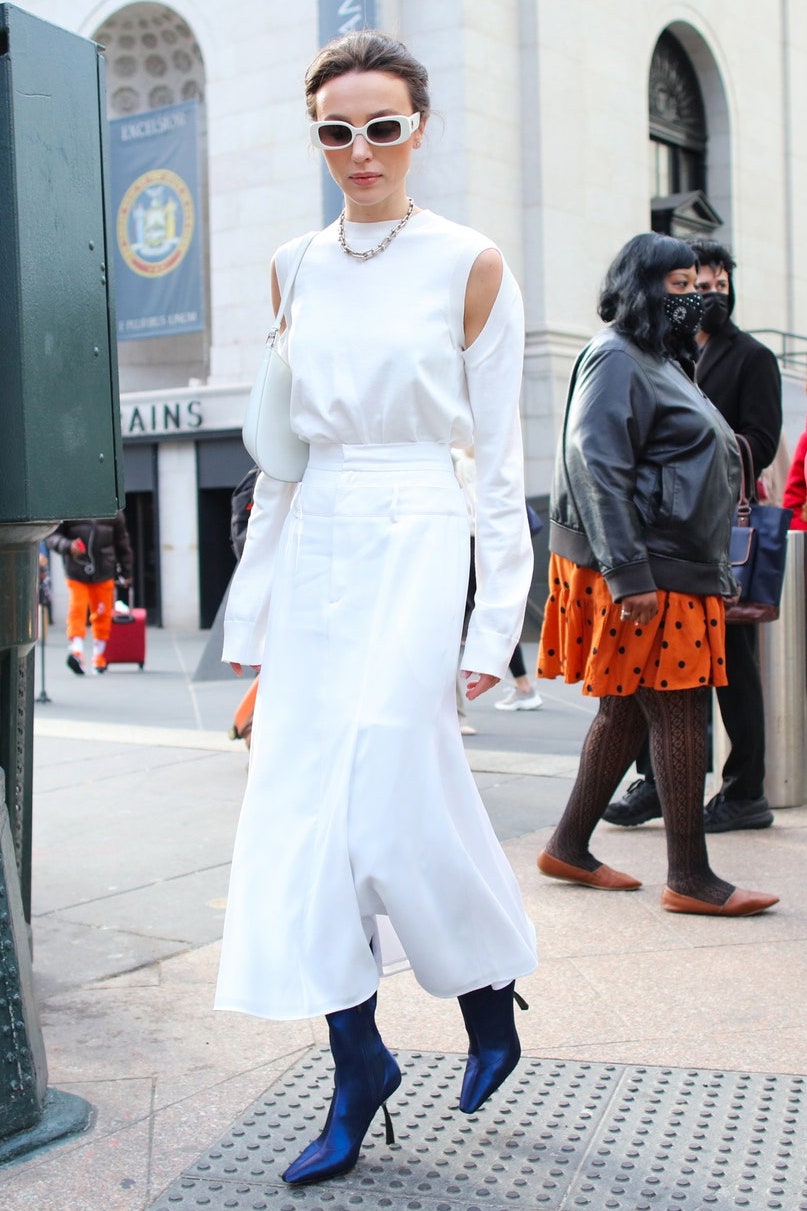 Что добавить в свой гардероб этой весной Показывают герои стритстайла на Неделе моды в НьюЙорке