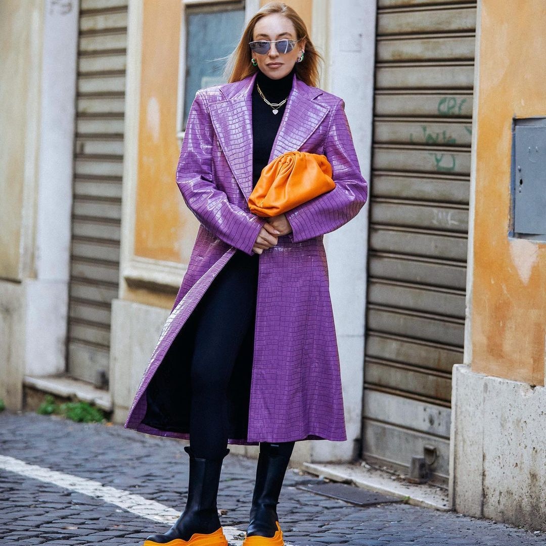Фиолетовый с оранжевым &- самое модное цветовое сочетание весны